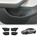 4-Piece Door Storage Liner Set for Tesla Model Y Juniper 2025+