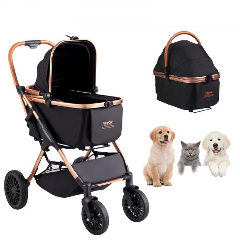 4-Wheel Pet Stroller