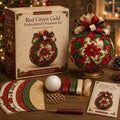 DIY Christmas Patchwork Ornament Kit