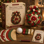 DIY Christmas Patchwork Ornament Kit