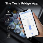 40L Trunk Refrigerator Portable Trunk Freezer for 2015-2024 Tesla Model X 6 Seats/ 7 Seats (US Version)