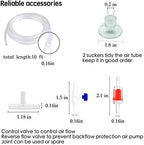 Tree Character Aquarium Bubbler Ornament with Airline Tubing Kit, Air-Driven Fish Tank Decoration, Air Pump Not Included