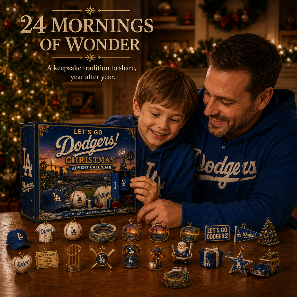 Let’s Go Dodgers! Baseball Christmas Advent Calendar