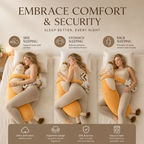 Sleep Buddy Relaxer Hugging Pillow