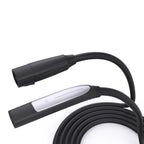 48A EV Charging Extension Cable with One-Button Switch for Tesla M3/Y/S/X-16FT