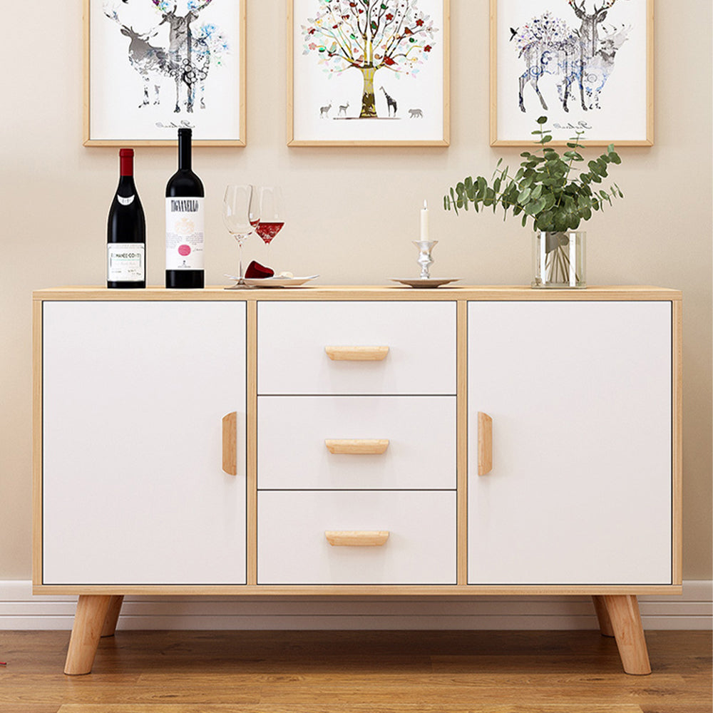 Modern Solid Wood Finger Edge Pulls for Cabinets and Drawers