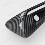 Carbon Fiber Pattern Turn Signal & Side Camera Covers (ABS) for Tesla Model Y L 2026+