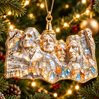 USA Landmark Christmas Ornaments