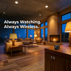 Miroken | 1080P Wireless WiFi Security Camera | Weather-Resistant, App-Controlled & Ideal for Indoor and Outdoor Surveillance | Small Closed Circuit Camera