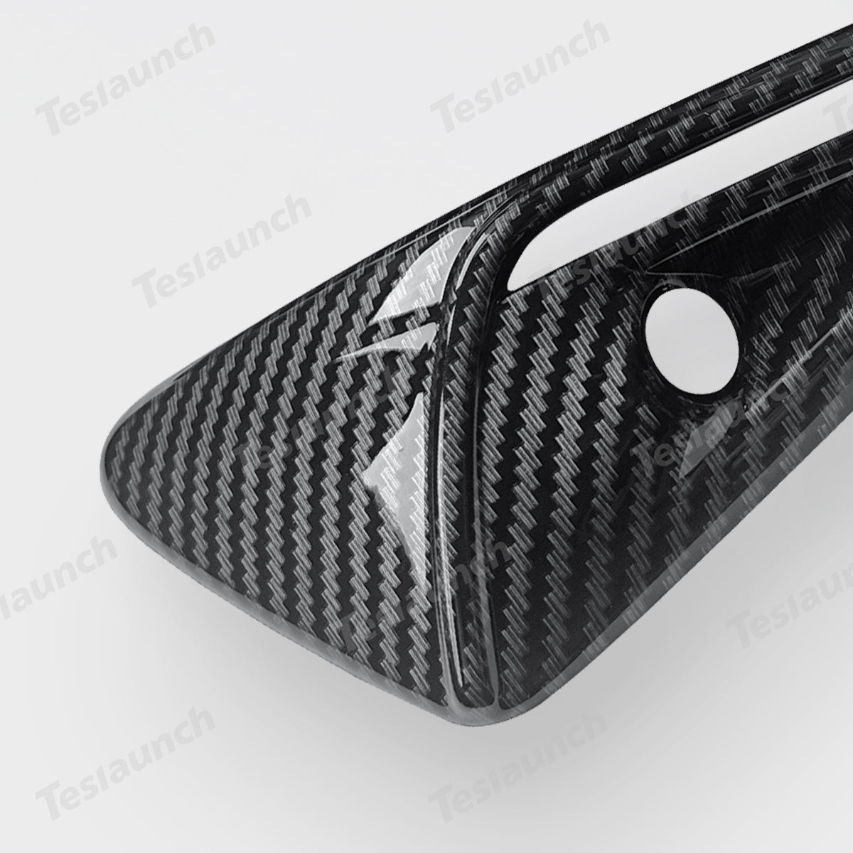Carbon Fiber Pattern Turn Signal & Side Camera Covers (ABS) for Tesla Model Y Juniper 2025+