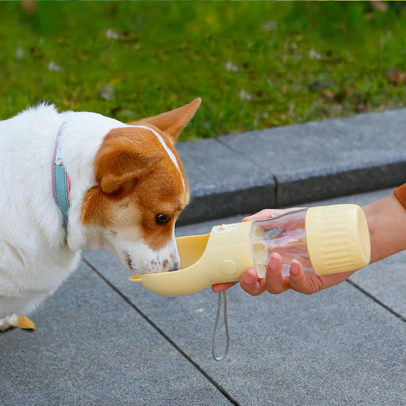 2-in-1 Portable Dog Water Bottle & Bowl