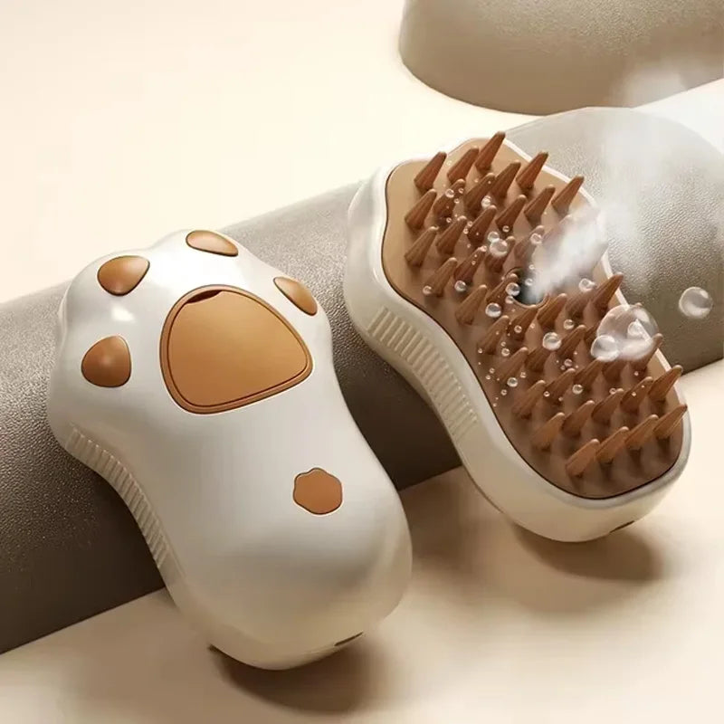 3-in-1 Pet Steam Grooming Brush