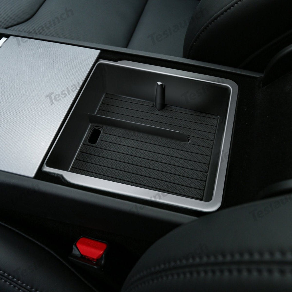 Center Console & Armrest Storage Box for Tesla Model Y Juniper 2025+