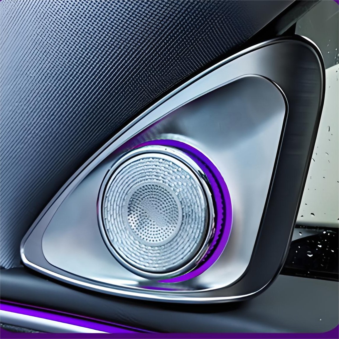Miroken 4D Rotating LED Ambient Tweeter Speakers for Model Y Juniper / Model 3 Highland