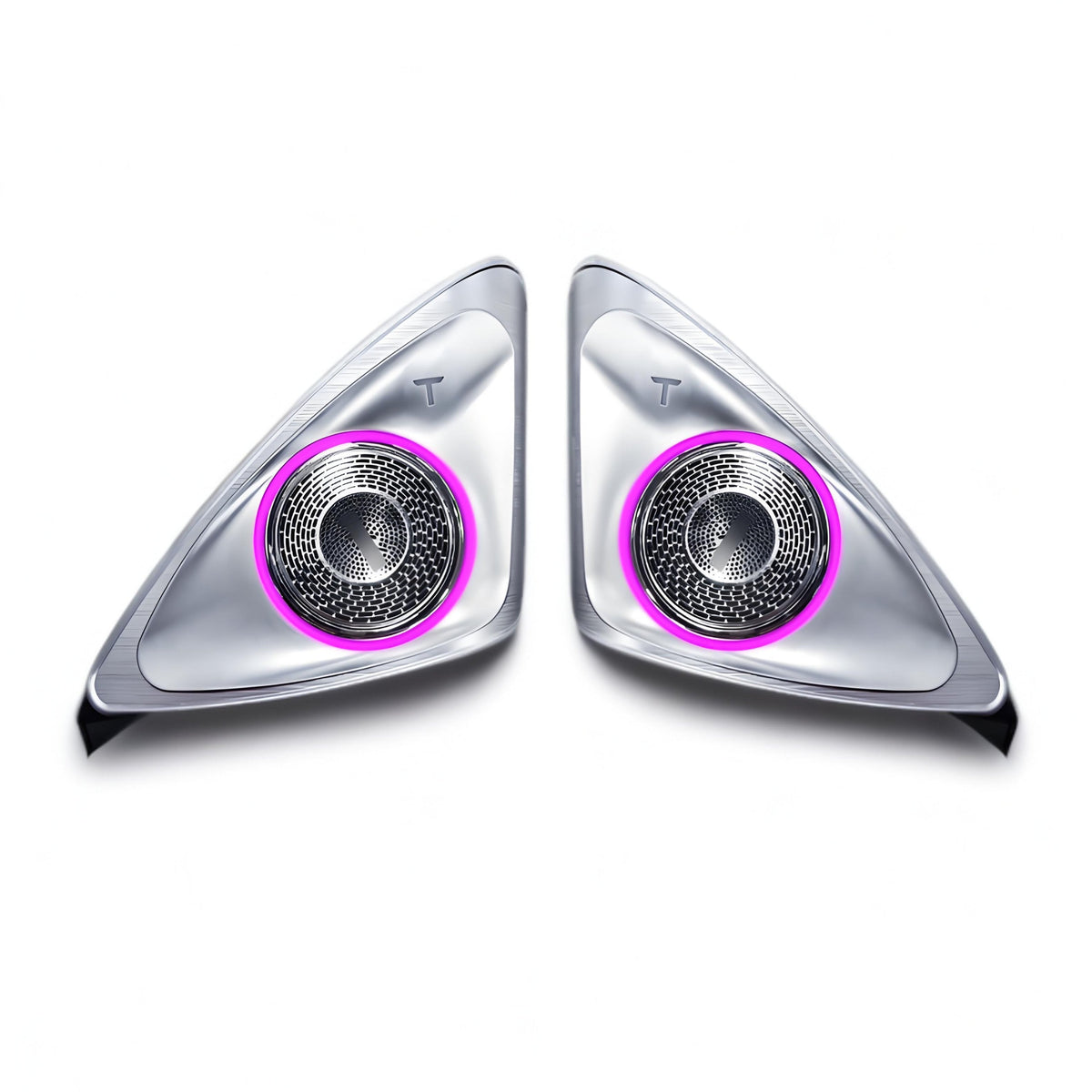 Miroken 4D Rotating LED Ambient Tweeter Speakers for Model Y Juniper / Model 3 Highland