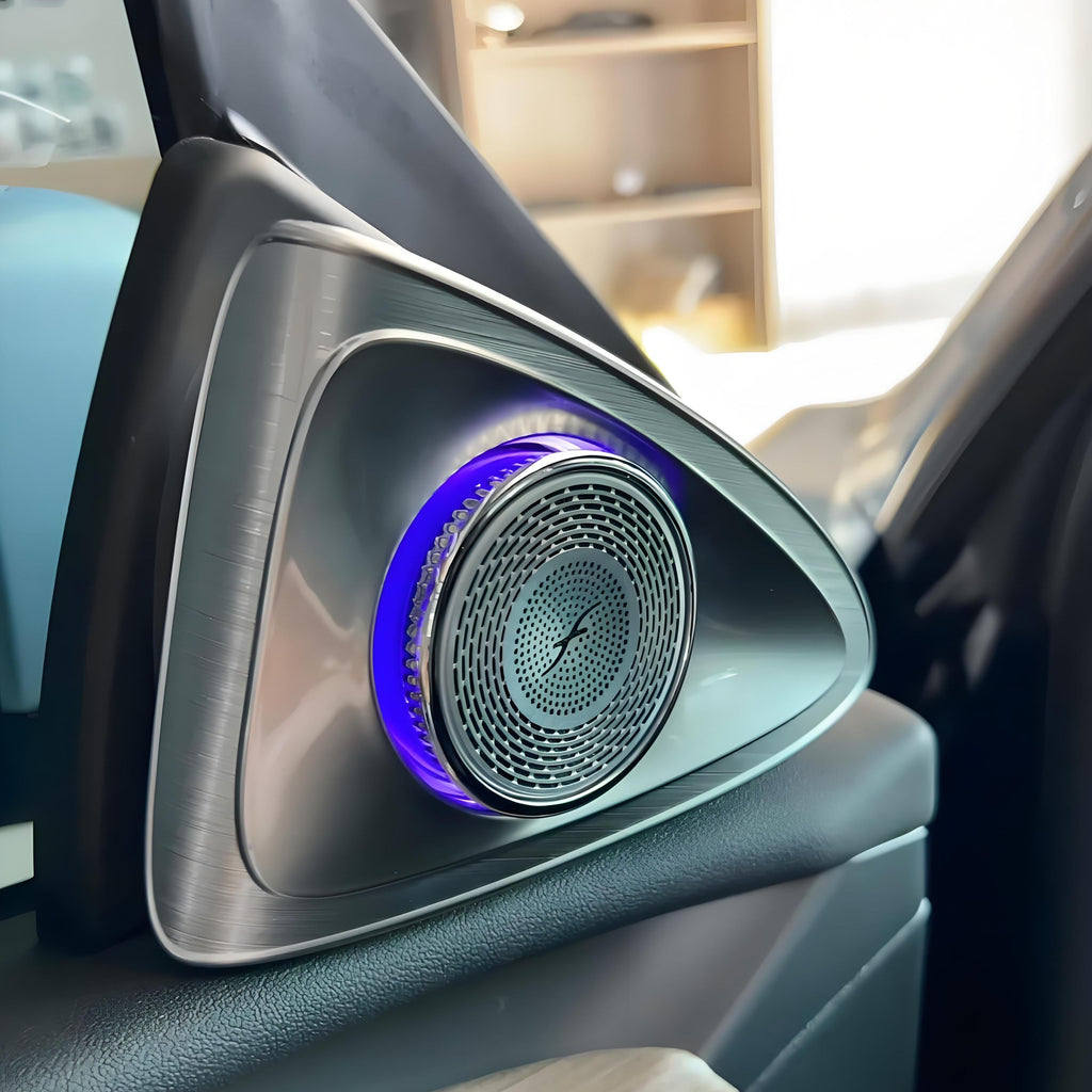 Miroken 4D Rotating LED Ambient Tweeter Speakers for Model Y Juniper / Model 3 Highland