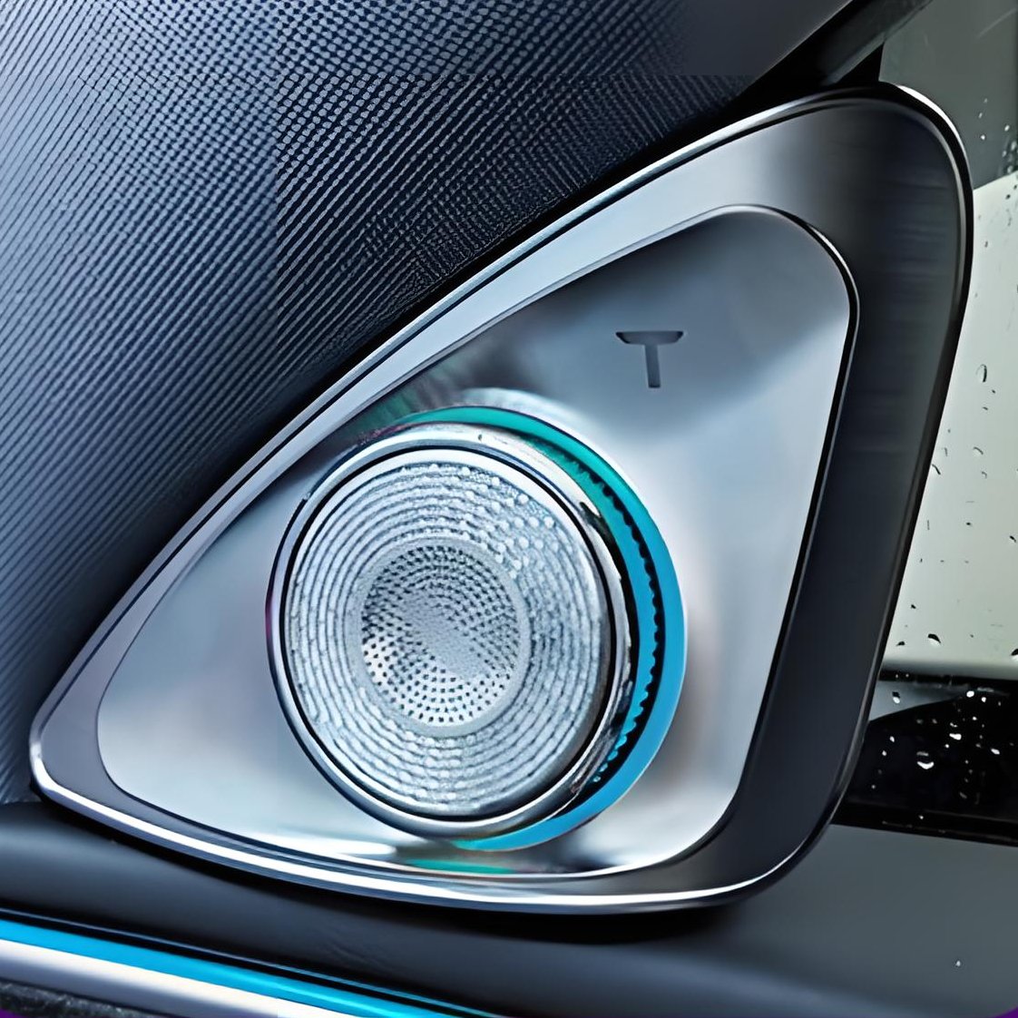 Miroken 4D Rotating LED Ambient Tweeter Speakers for Model Y Juniper / Model 3 Highland