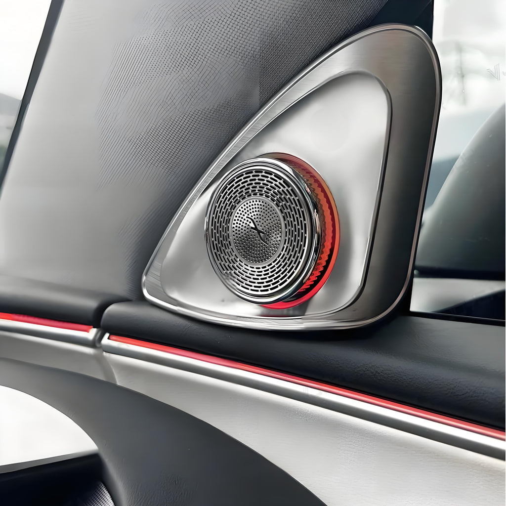 Miroken 4D Rotating LED Ambient Tweeter Speakers for Model Y Juniper / Model 3 Highland