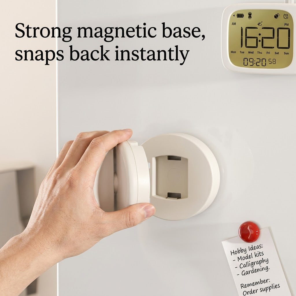 Grip-Free Magnetic Jar Opener