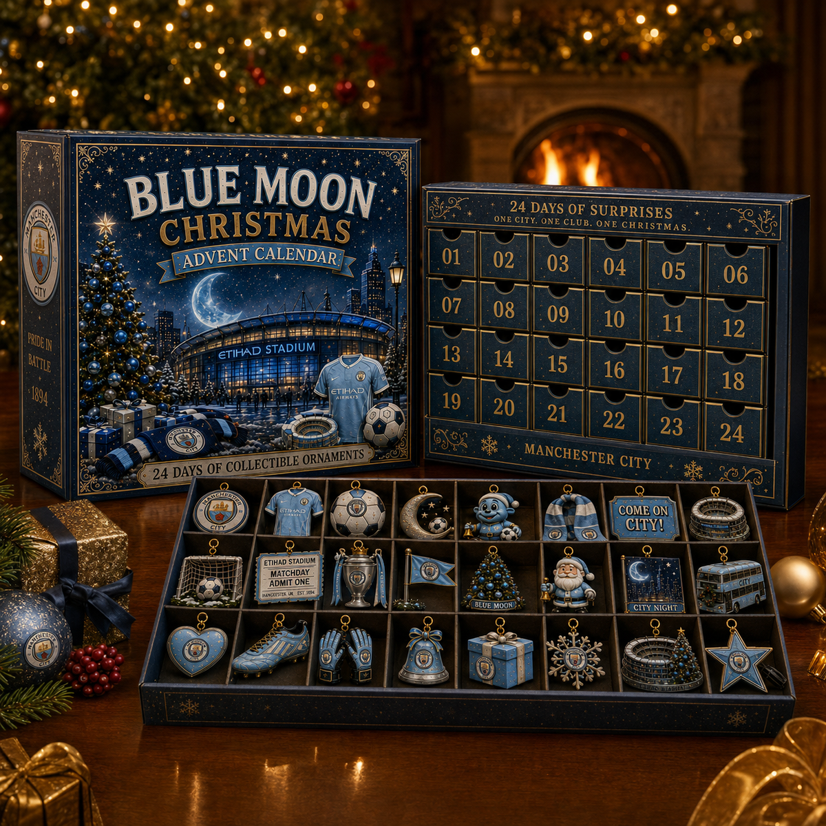 Blue Moon Football Christmas Advent Calendar