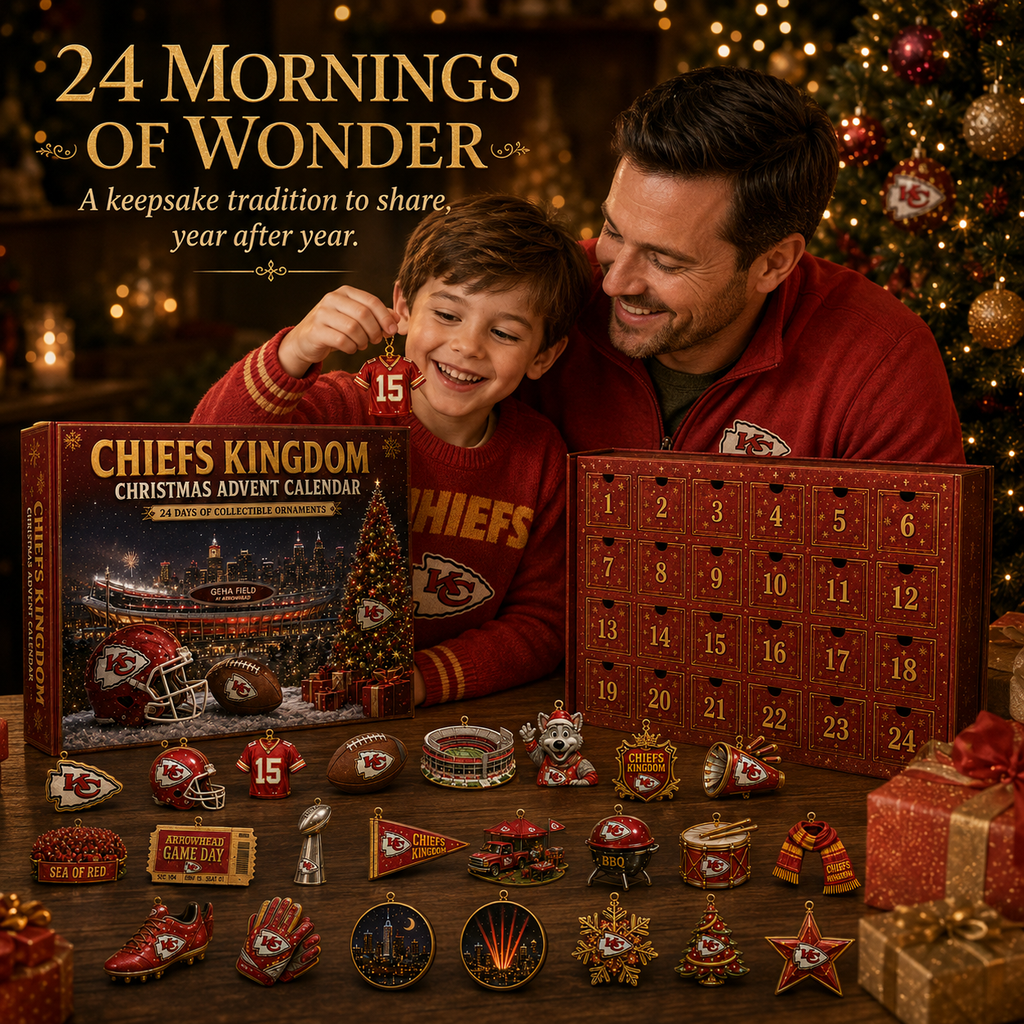 Chiefs Kingdom Football Christmas Advent Calendar