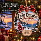 Lake Ontario Forever Christmas Keepsake Ornament