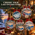 Lake Ontario Forever Christmas Keepsake Ornament