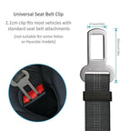 Pet Car Seat Belt 2-Pack, Adjustable
