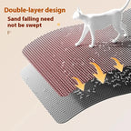 Miroken Extra-Large Heavy-Duty Cat Litter Mat
