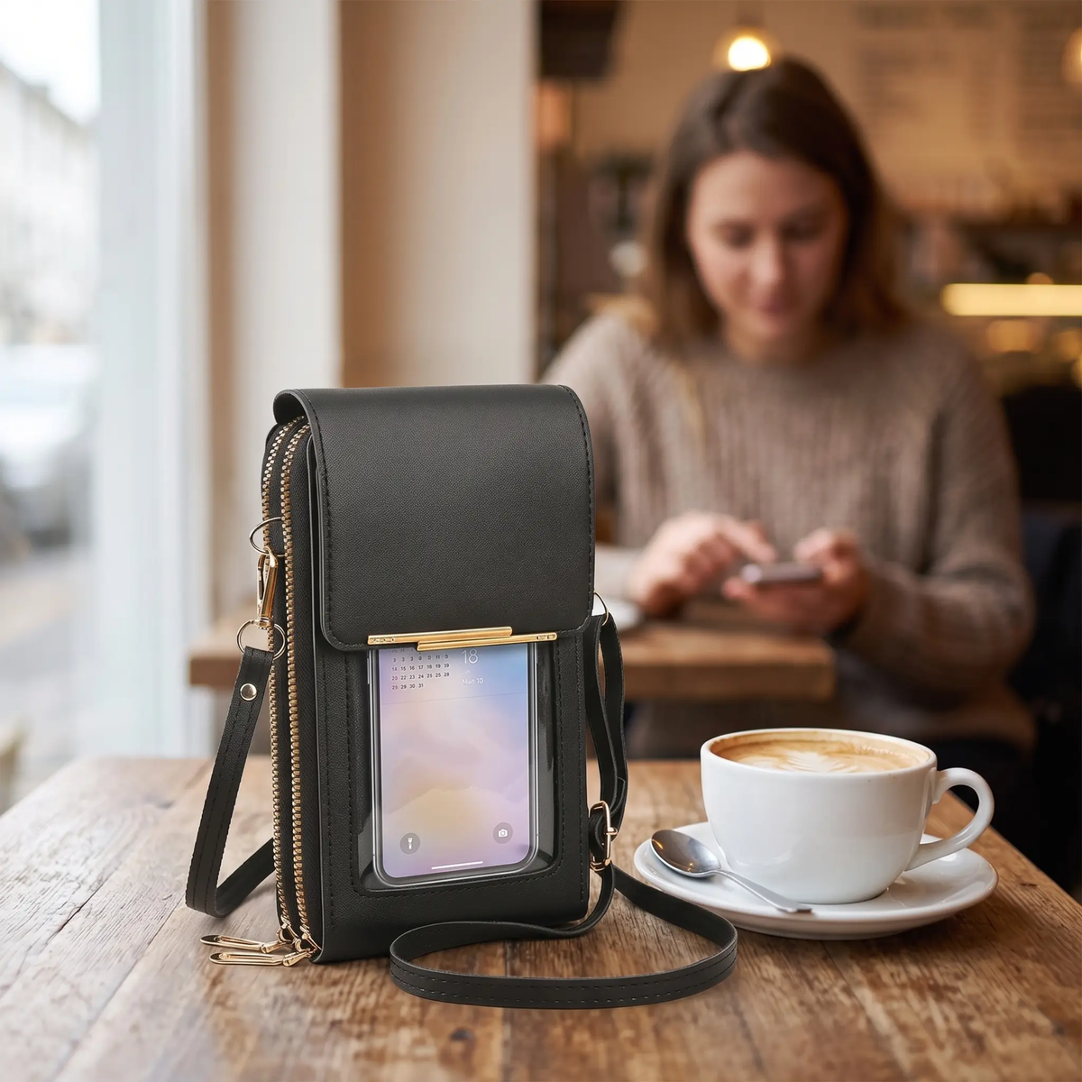 RFID Anti-Theft Phone Wallet Miroken