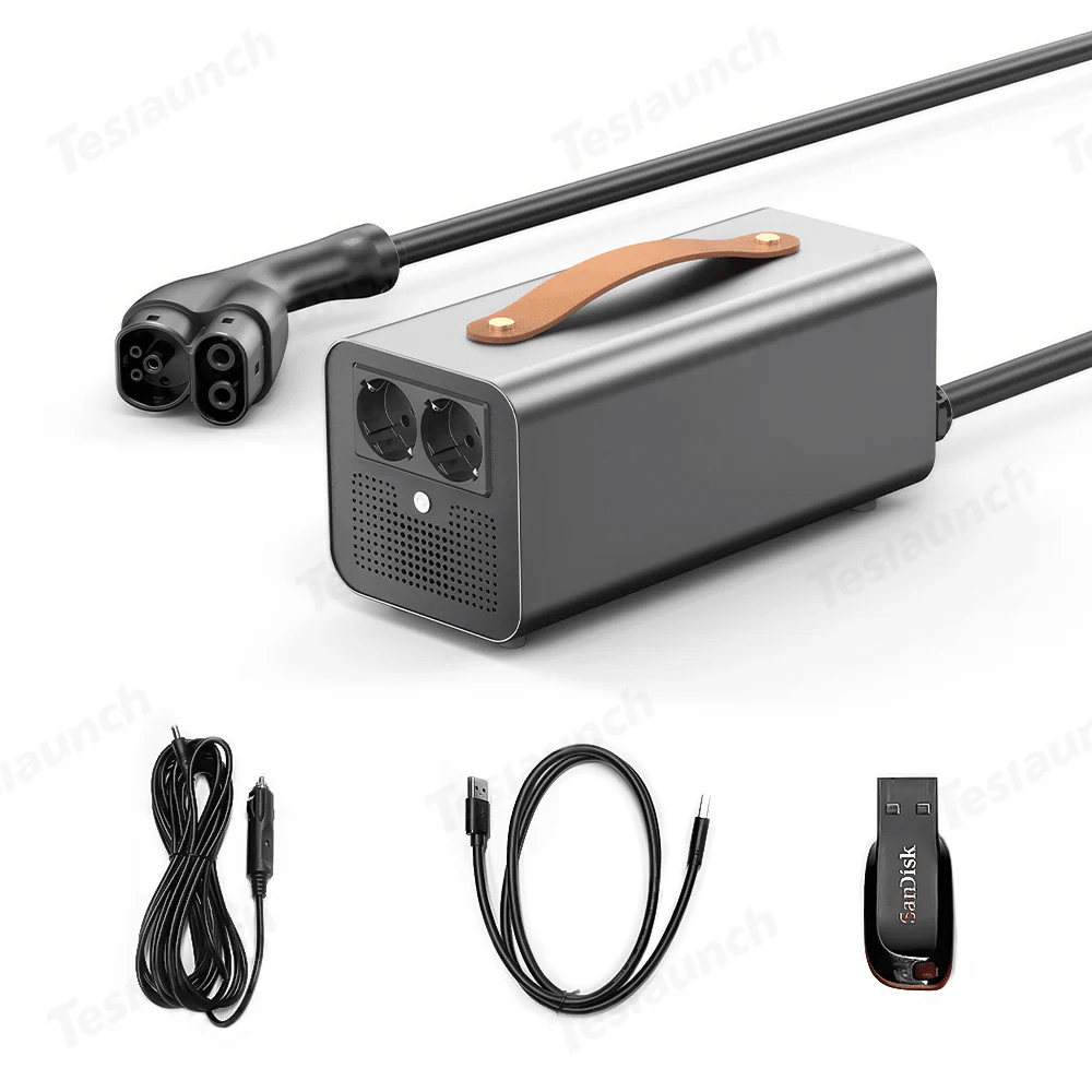 Spring Sale $150 Off- V2L Discharge Device for Tesla Model 3/Y/S/X （European Version）