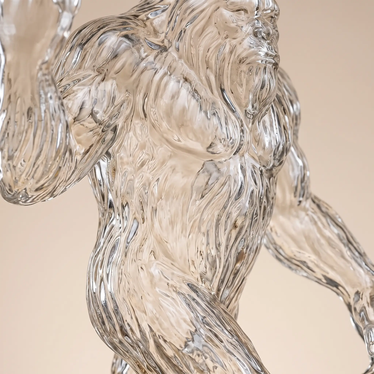 Miroken | Whiskey Decanter Funny Bigfoot Glass Bottle