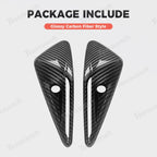Carbon Fiber Pattern Turn Signal & Side Camera Covers (ABS) for Tesla Model Y Juniper 2025+