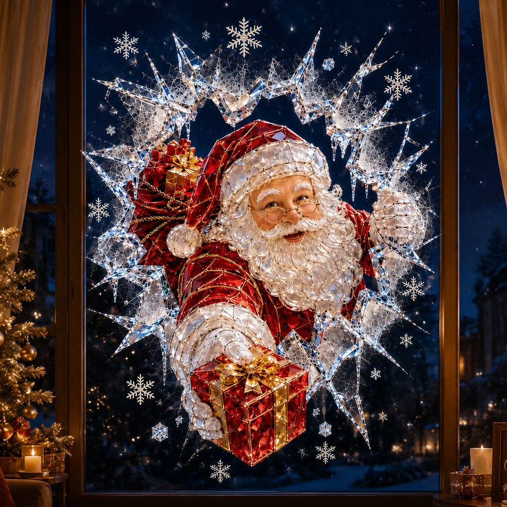 2026 Christmas Window Decals