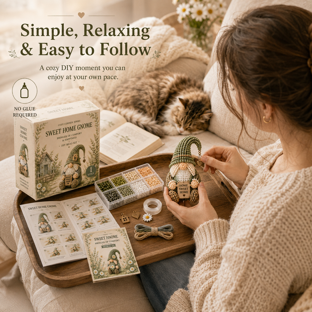 Sweet Home Gnome DIY Bead Kit