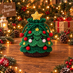 Christmas Crochet Character Gift Pouch