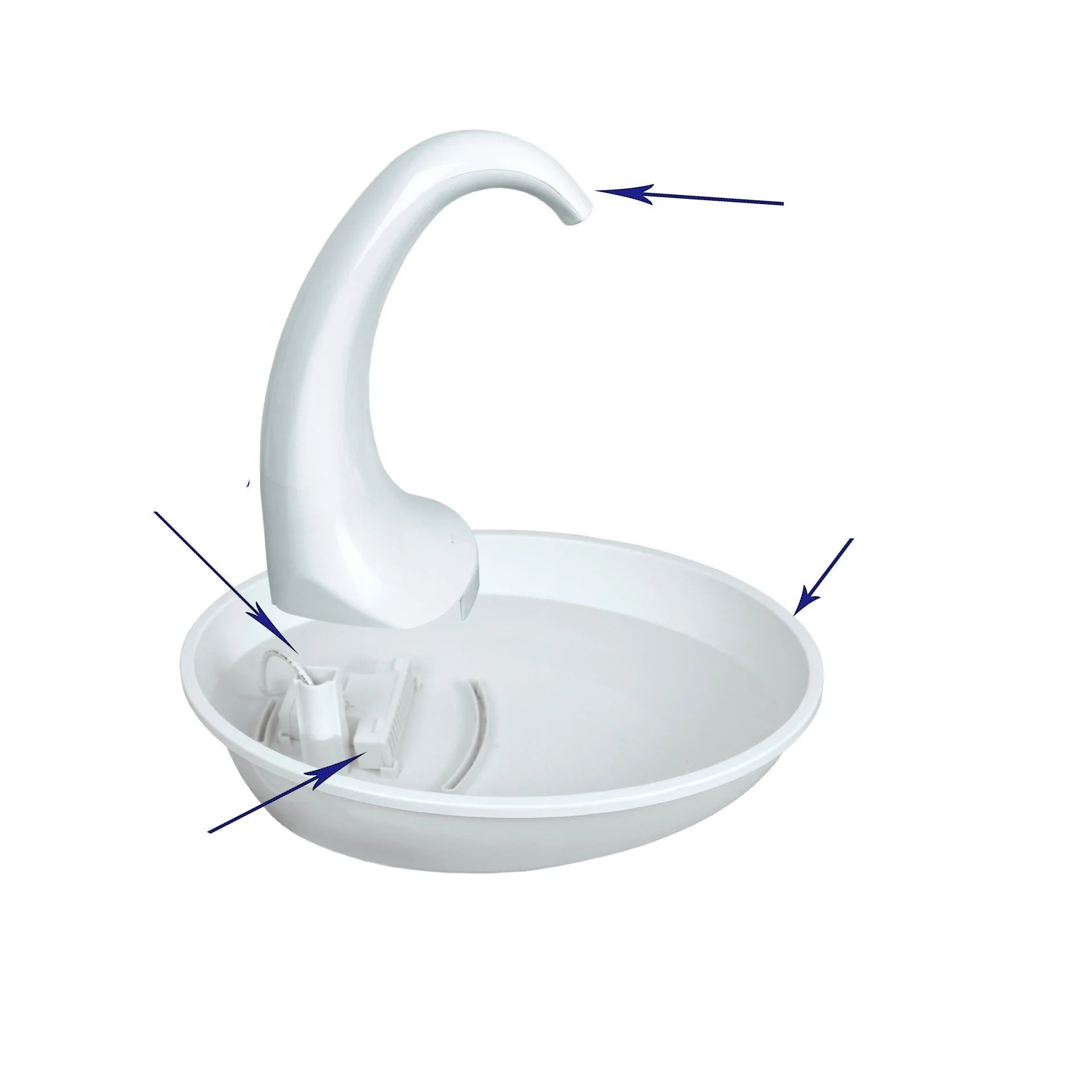Miroken Flowing Pet Water Drinking Fountain