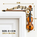 Violin & Music Notes Door Topper