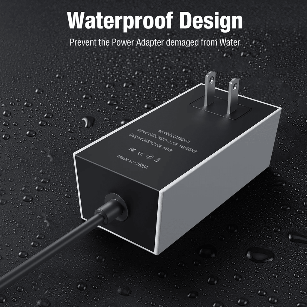 60W AC to DC Power Supply Adapter for Starlink Mini