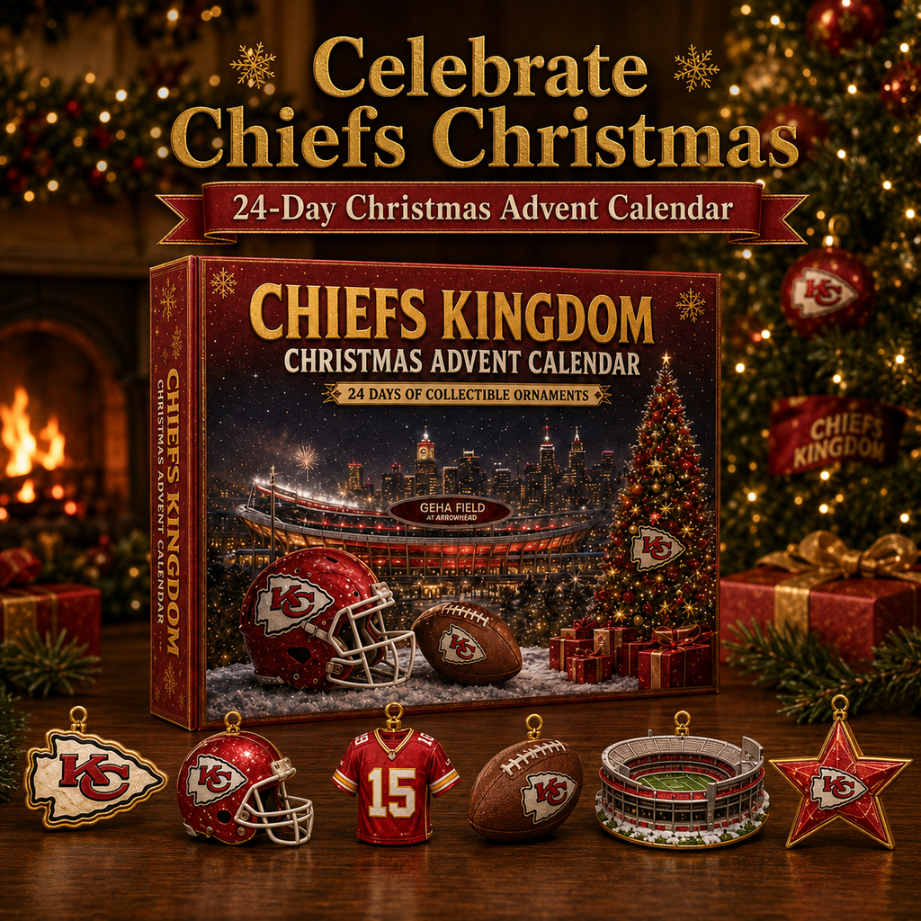 Chiefs Kingdom Football Christmas Advent Calendar