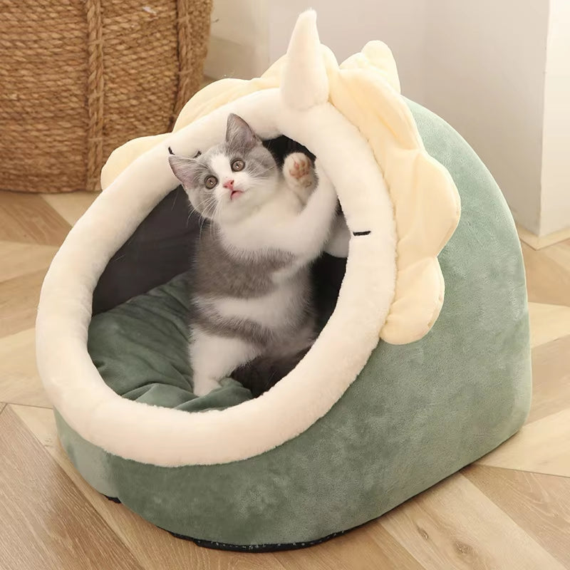 Deep Sleep Cave Cat Bed