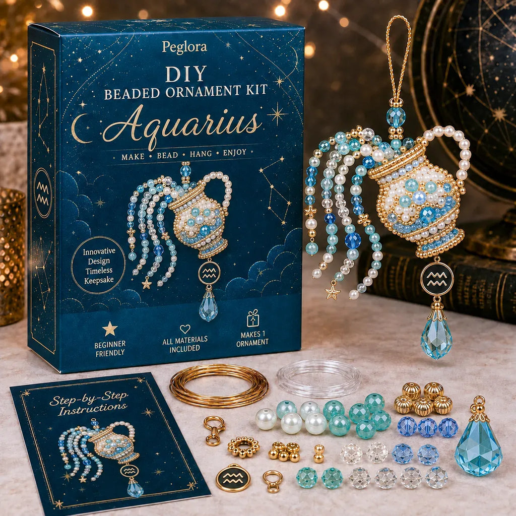 Zodiac Blessing Beaded Ornament DIY Kit