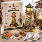 Vintage Firehouse Sea Glass-Style Mosaic Light DIY Kit