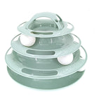Cat Toy Tower with Tracks