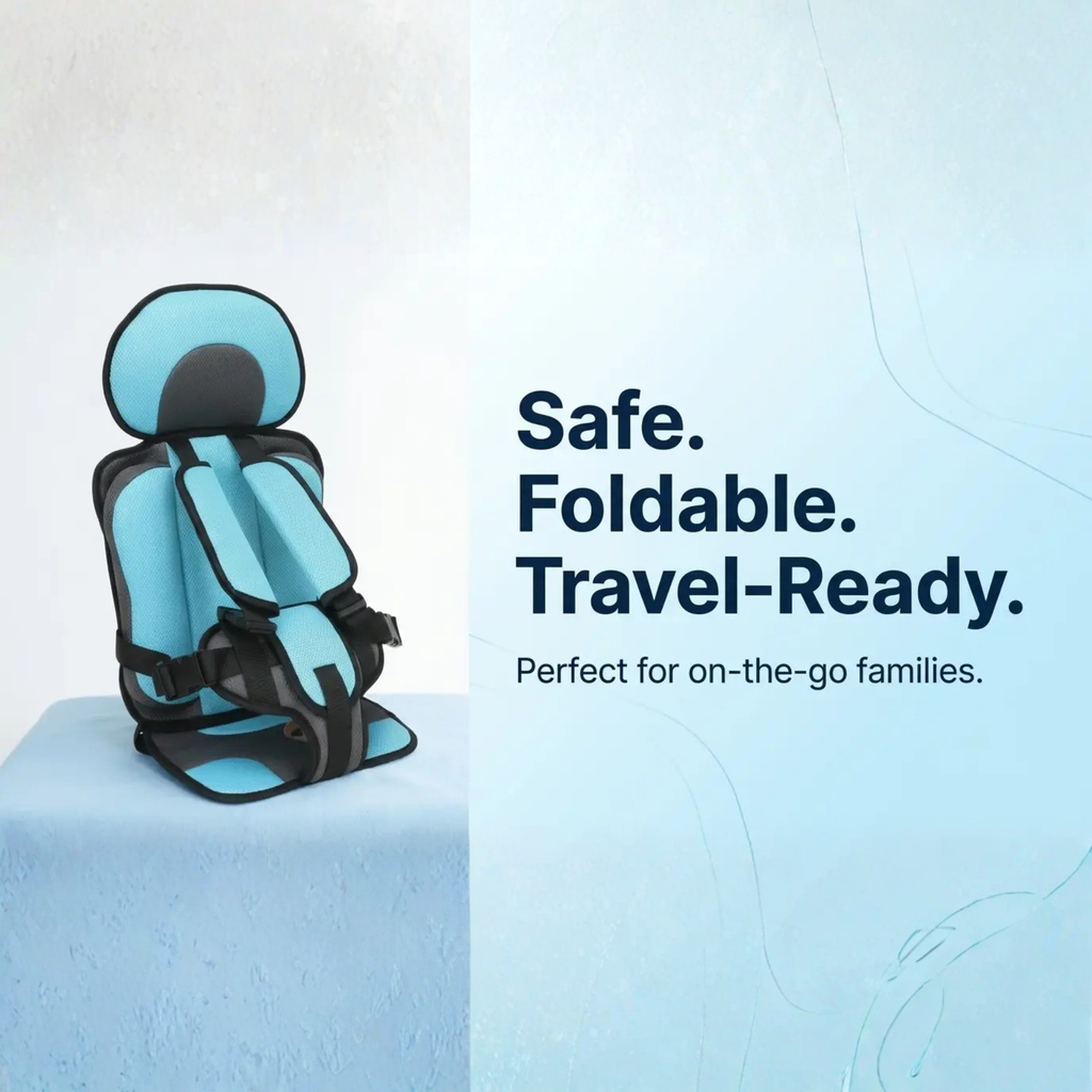 Miroken | Portable & Foldable Child Car Booster Seat