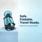 Miroken | Portable & Foldable Child Car Booster Seat