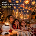 🎁 Turn Any Room Into a Christmas Wonderland – Holiday Projection Night Light