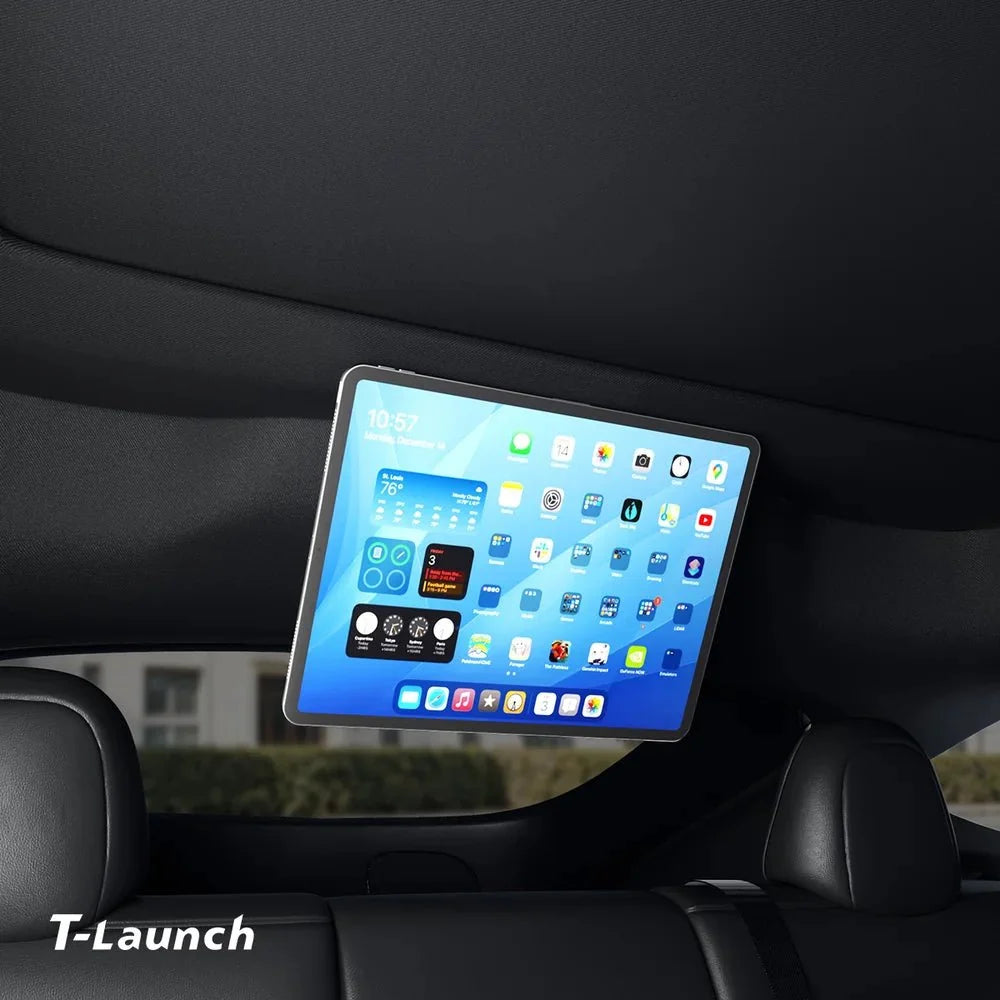 Retractable Roof Sunshade with Dual 1/4" Mounts and Magnetic Points for Tesla Model Y (2020+)
