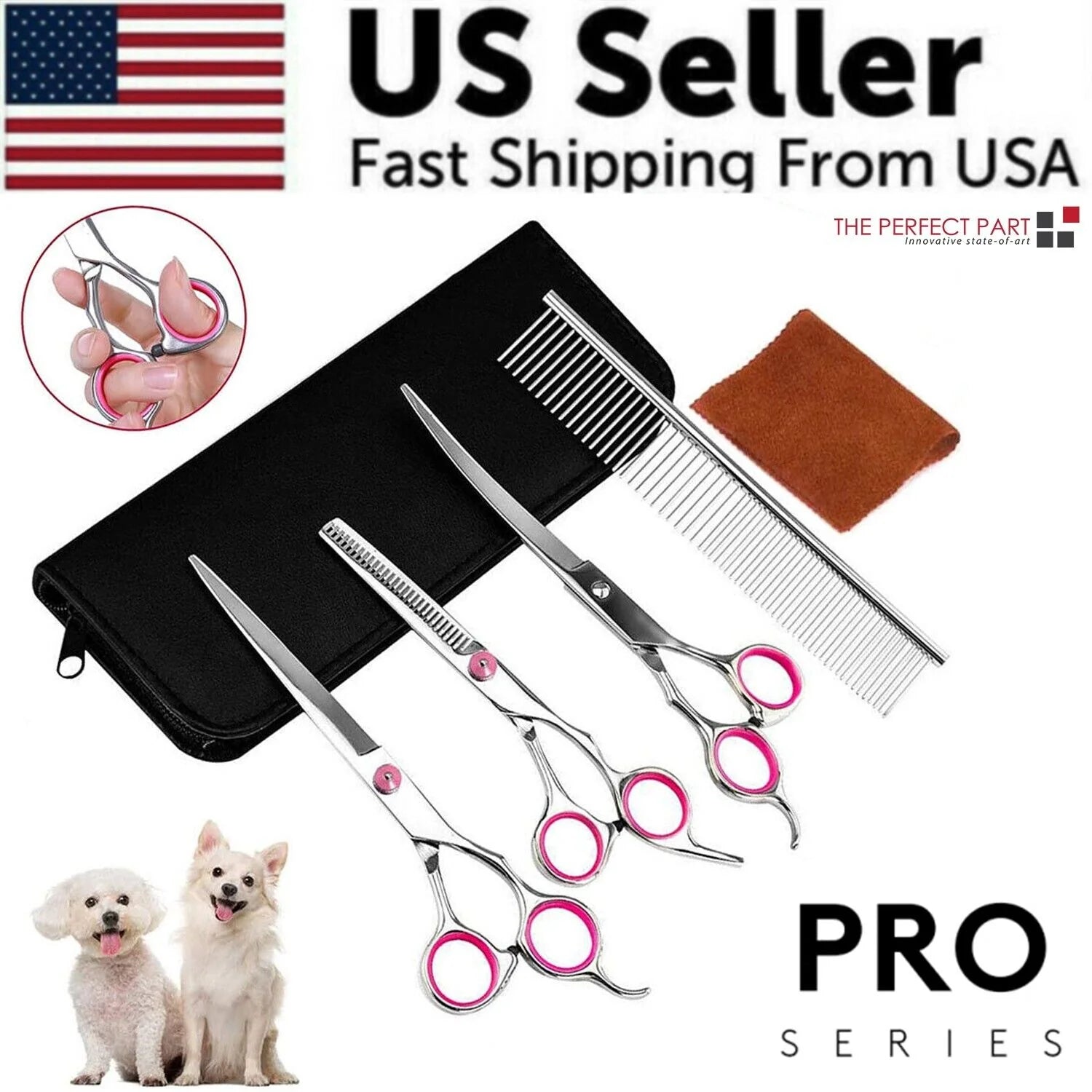 Pet Grooming Scissors Kit