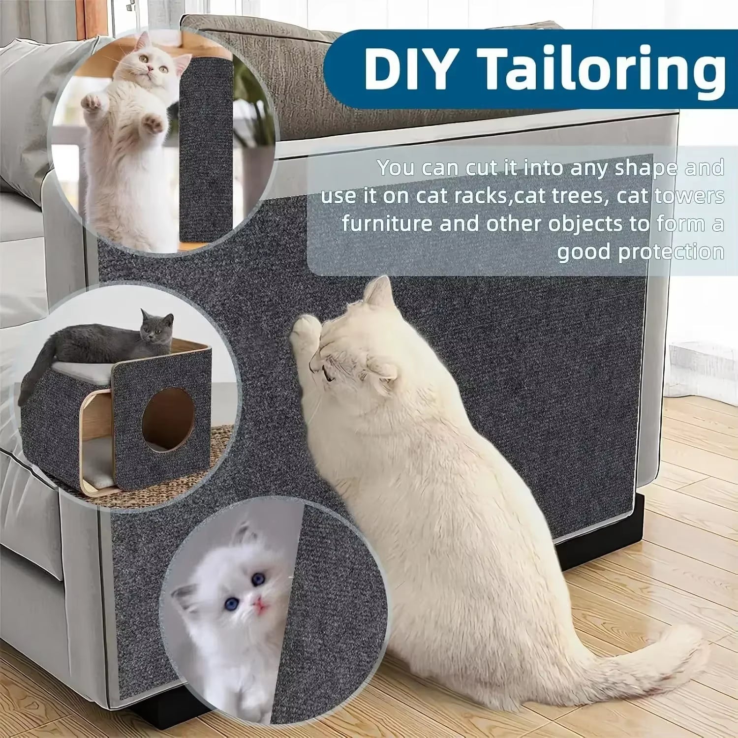 Anti-Scratch Cat Sofa Mat